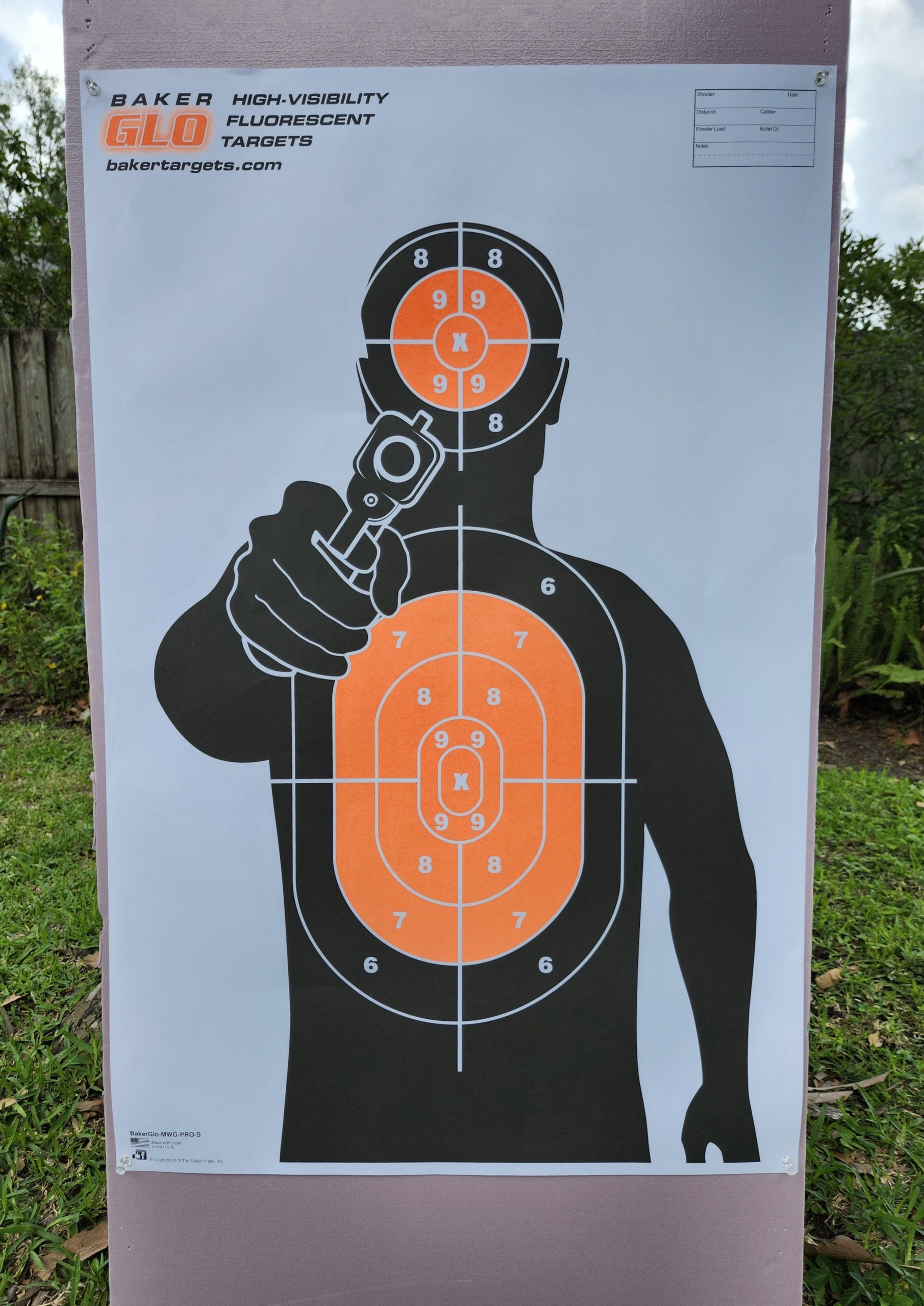 Bad Guy Targets Baker Targets