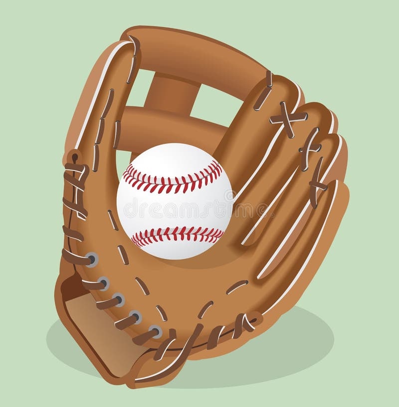 Baseball Equipment Stock Vector Illustration Of Lace 93595328