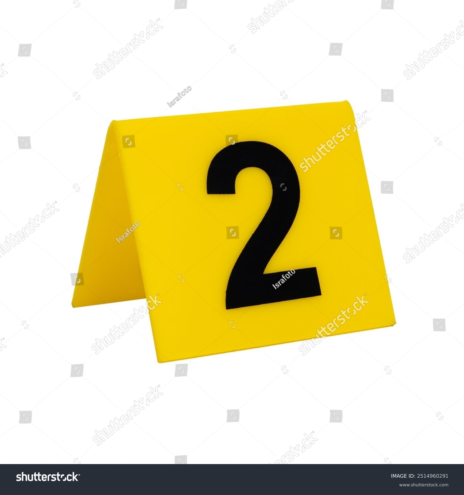 Free Printable Evidence Markers
