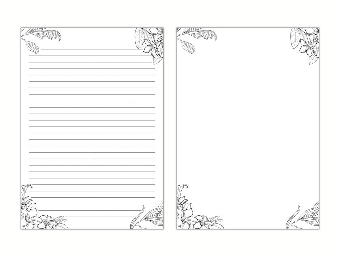 Free Black And White Printables