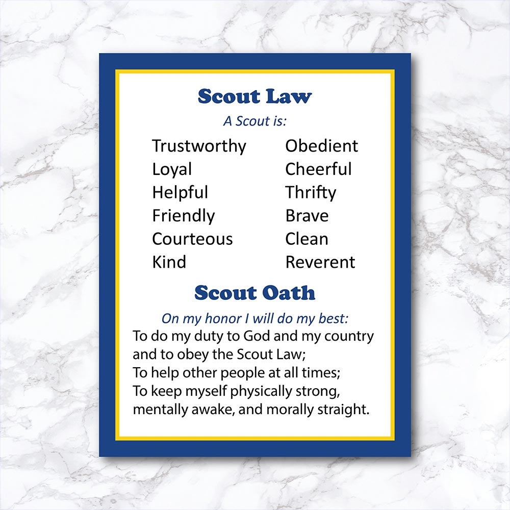 Boy Scout Law Oath Clinton County Daily News