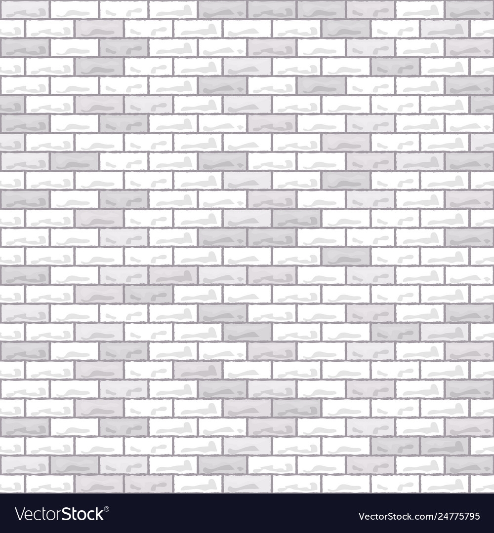 Brick Wall Grey Royalty Free Vector Image VectorStock