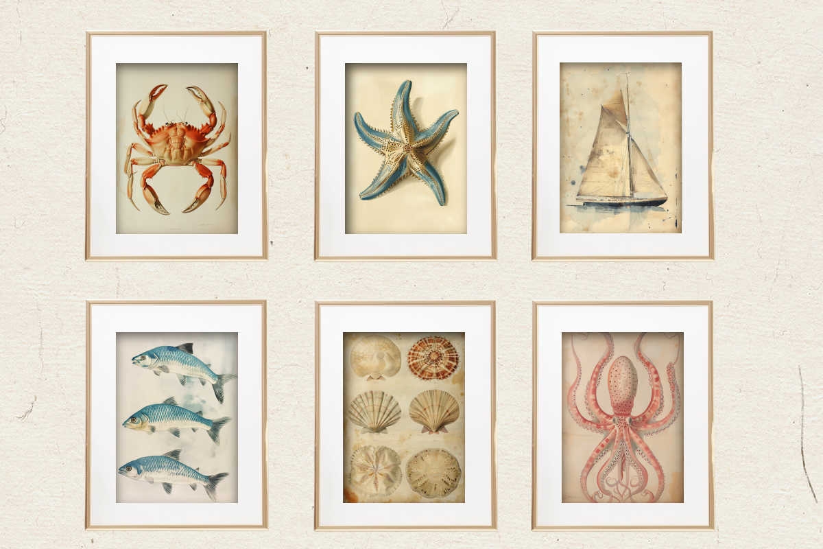 Brighten Up Your Walls With Free Colorful Nautical Printables