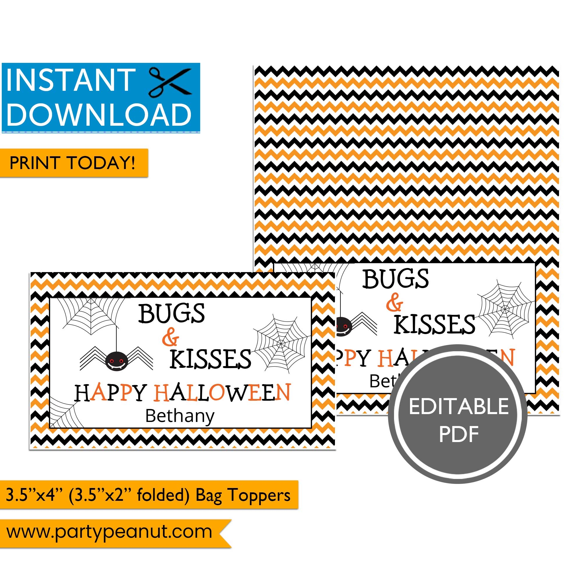 Free Printable Bugs And Kisses