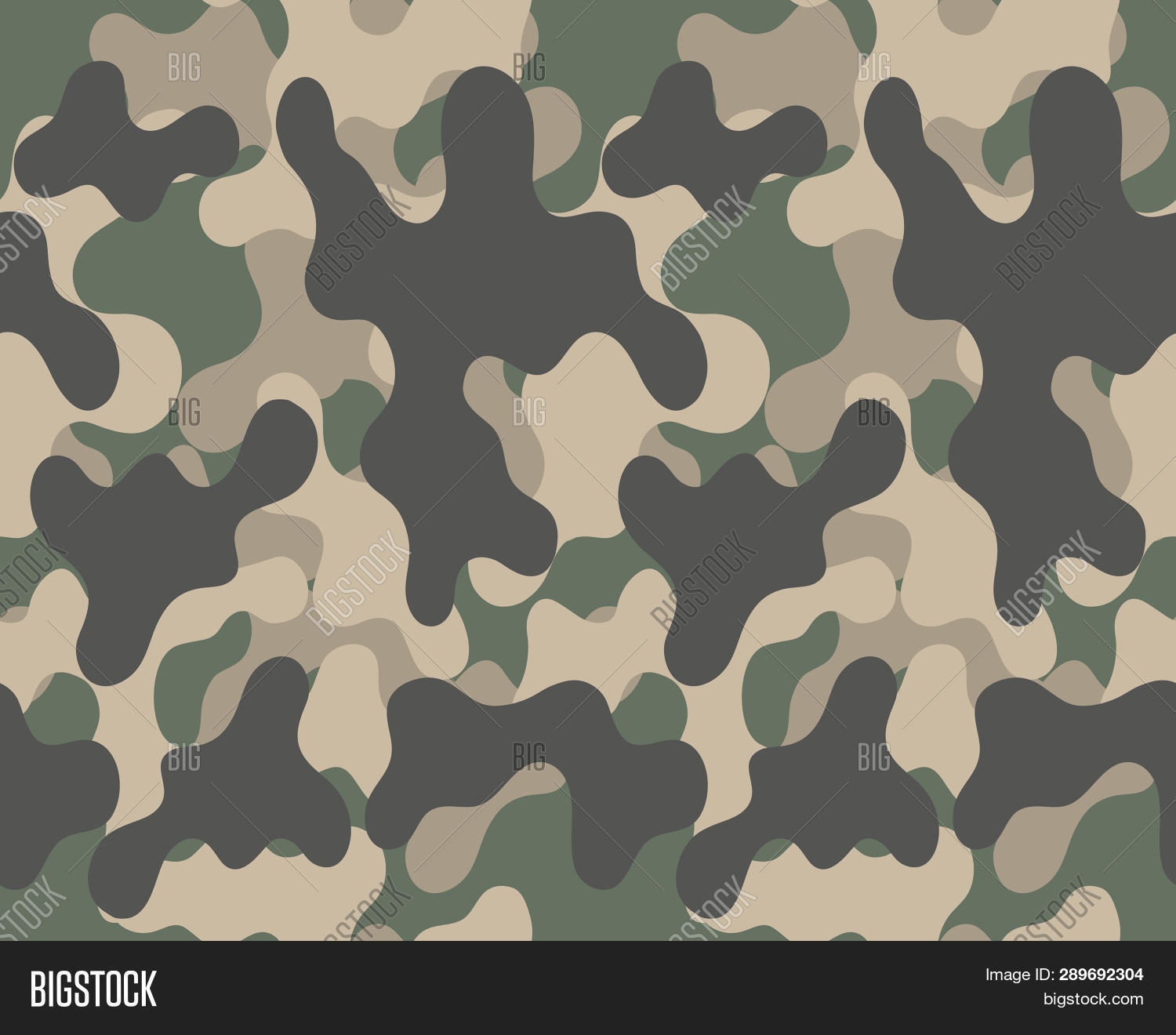 Camouflage Seamless Image Photo Free Trial Bigstock