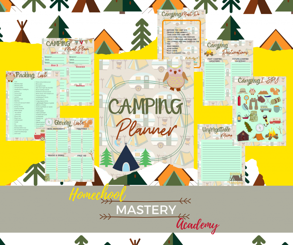 Camping Printables That Make For Fun And Happy Campers