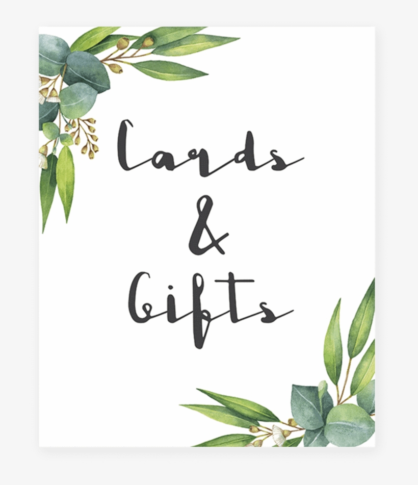 Cards Gifts Table Sign Printable By Littlesizzle Baby Shower Prediction Free Transparent PNG Download PNGkey