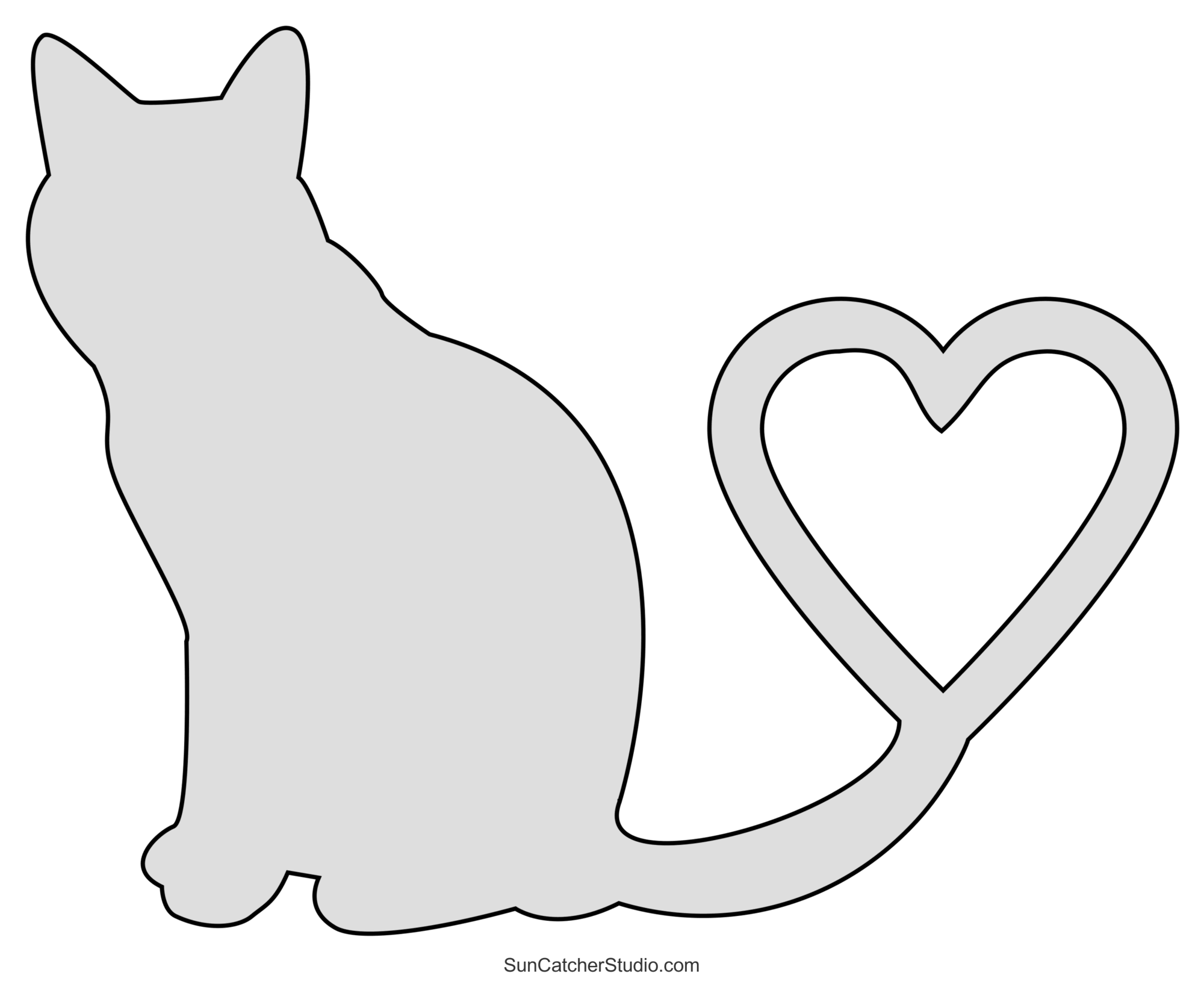 Cat Patterns Templates Stencils Clip Art And Silhouettes DIY Projects Patterns Monograms Designs Templates