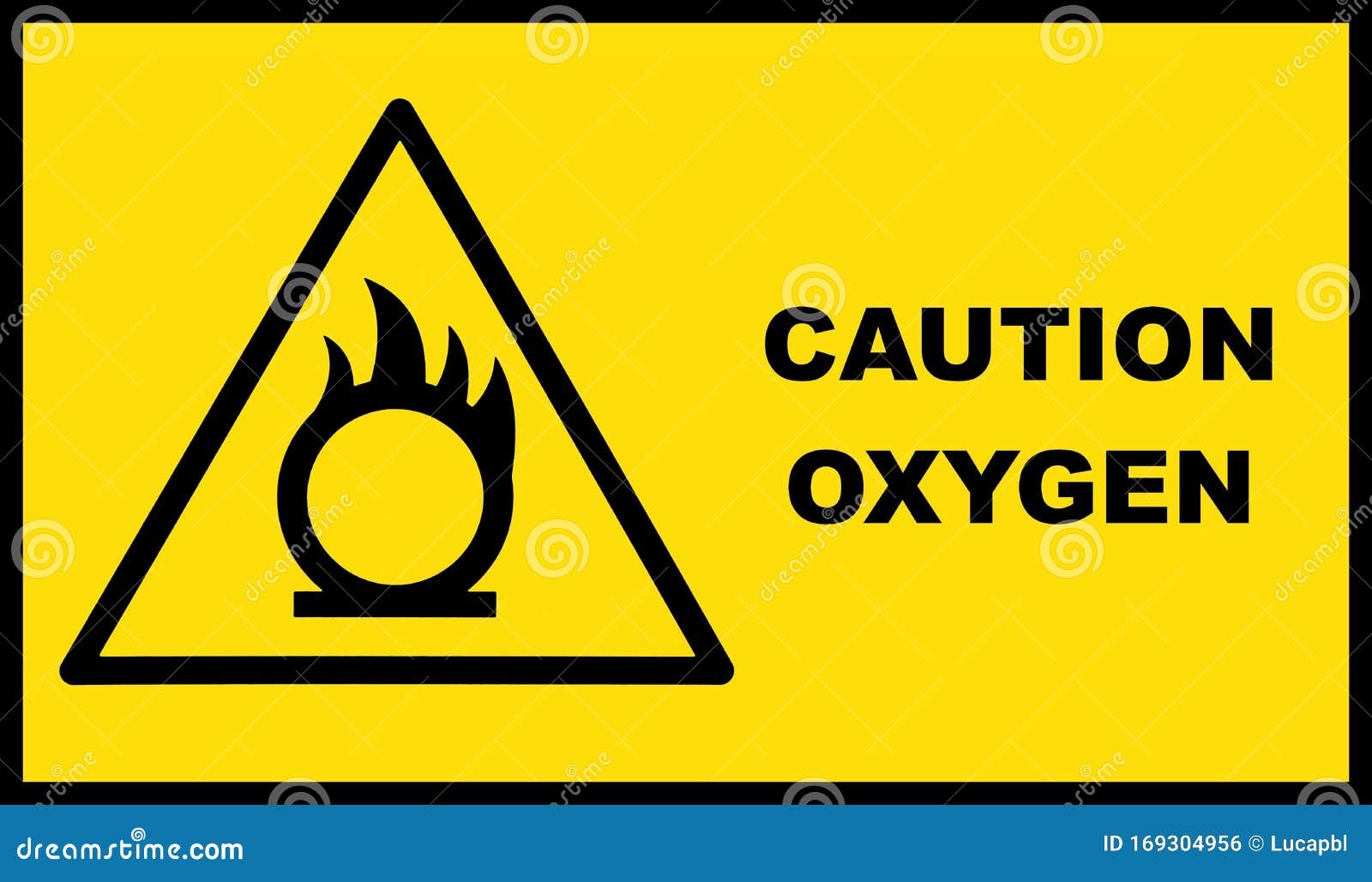 Oxygen Storage Signs Printable Free