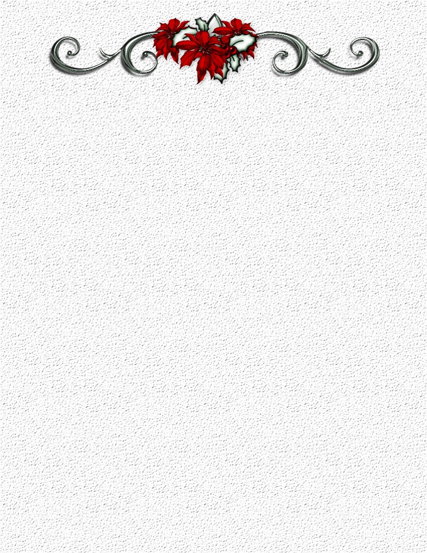 Free Printable Christmas Stationary