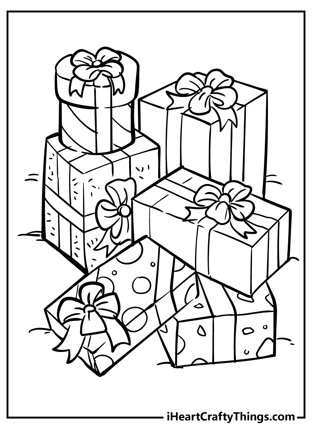 Free Printable Christmas Coloring Pages