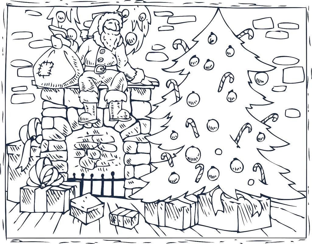 Christmas Coloring Pages For Kids Fun Free Printable Holiday Coloring Pages Printables 30Seconds Mom