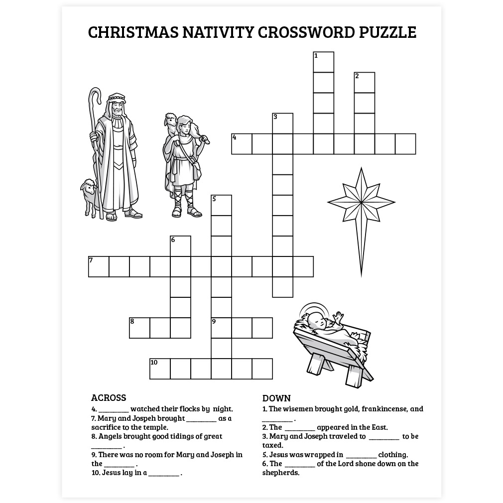 Christian Christmas Worksheets Printable Free