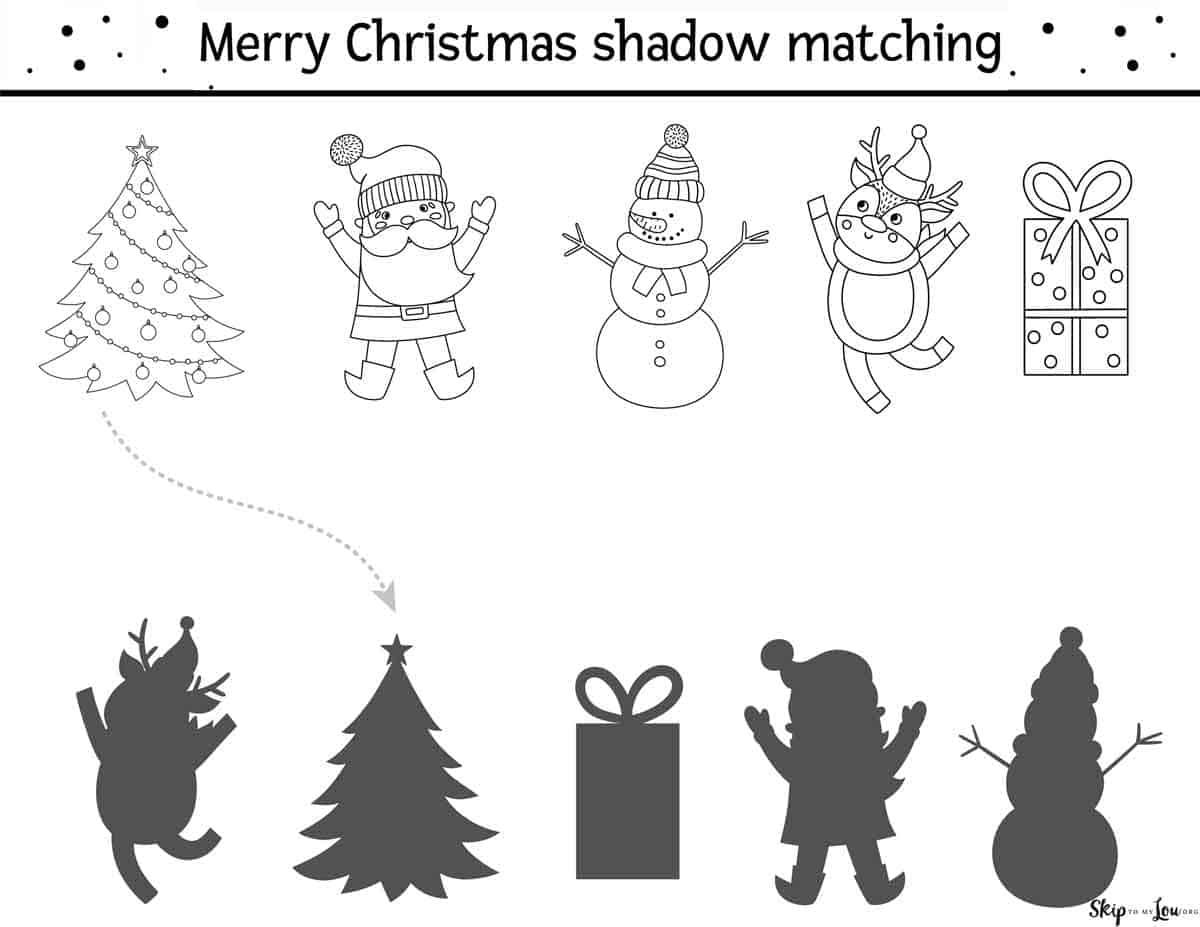 Kids Christmas Printables Free