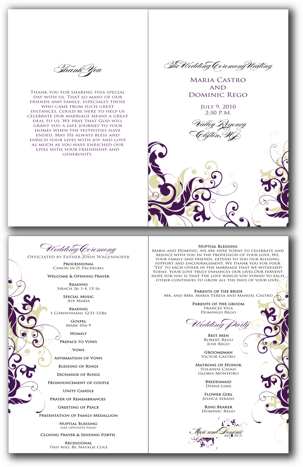 Church Program Design 8 Free PDF Printables Printablee