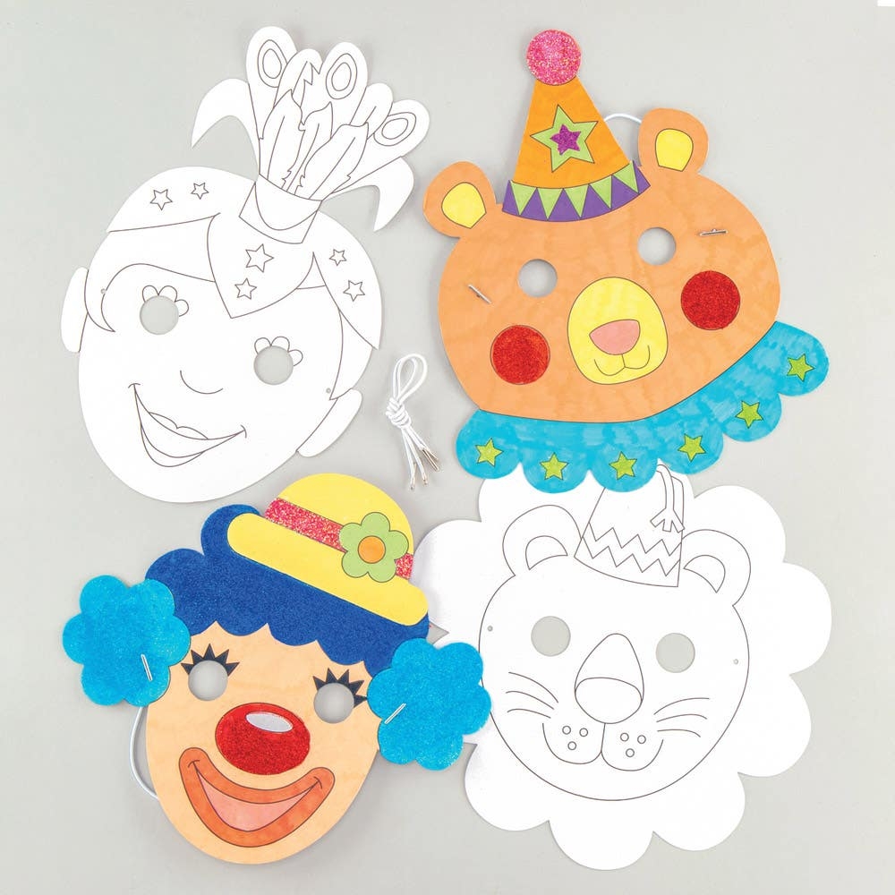 Circus Color in Masks