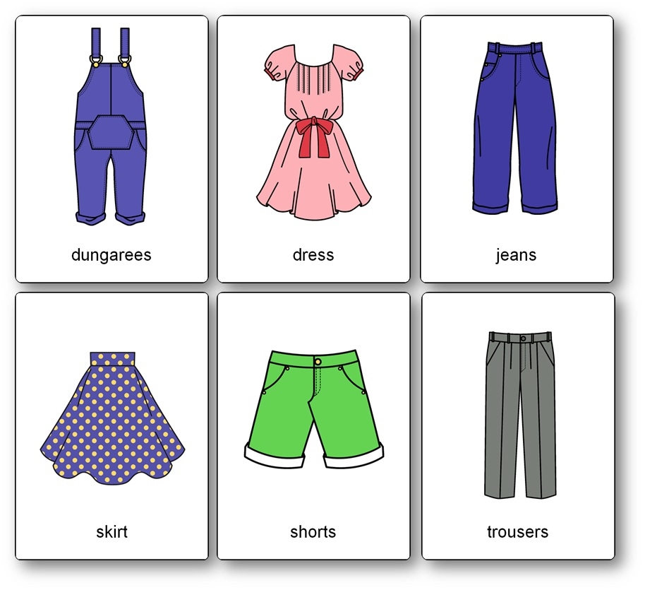 Clothes Vocabulary Free Printable Flashcards To Download Speak And Play English