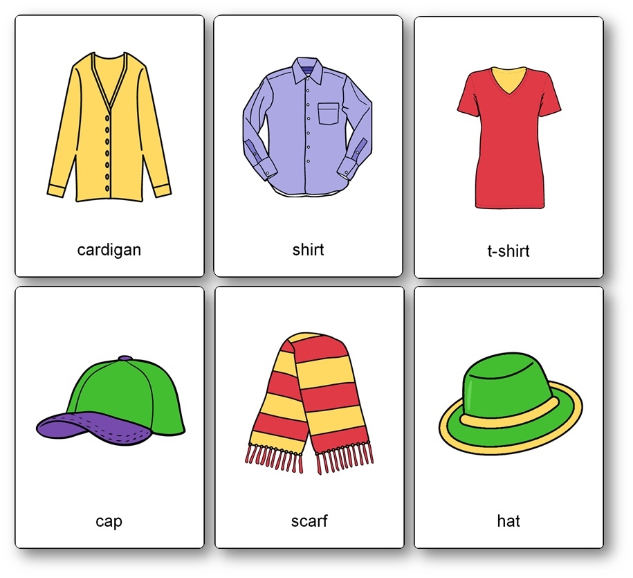 Clothes Vocabulary Free Printable Flashcards To Download Speak And Play English