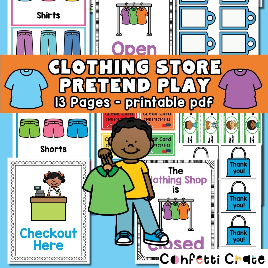 Clothes Free Printables