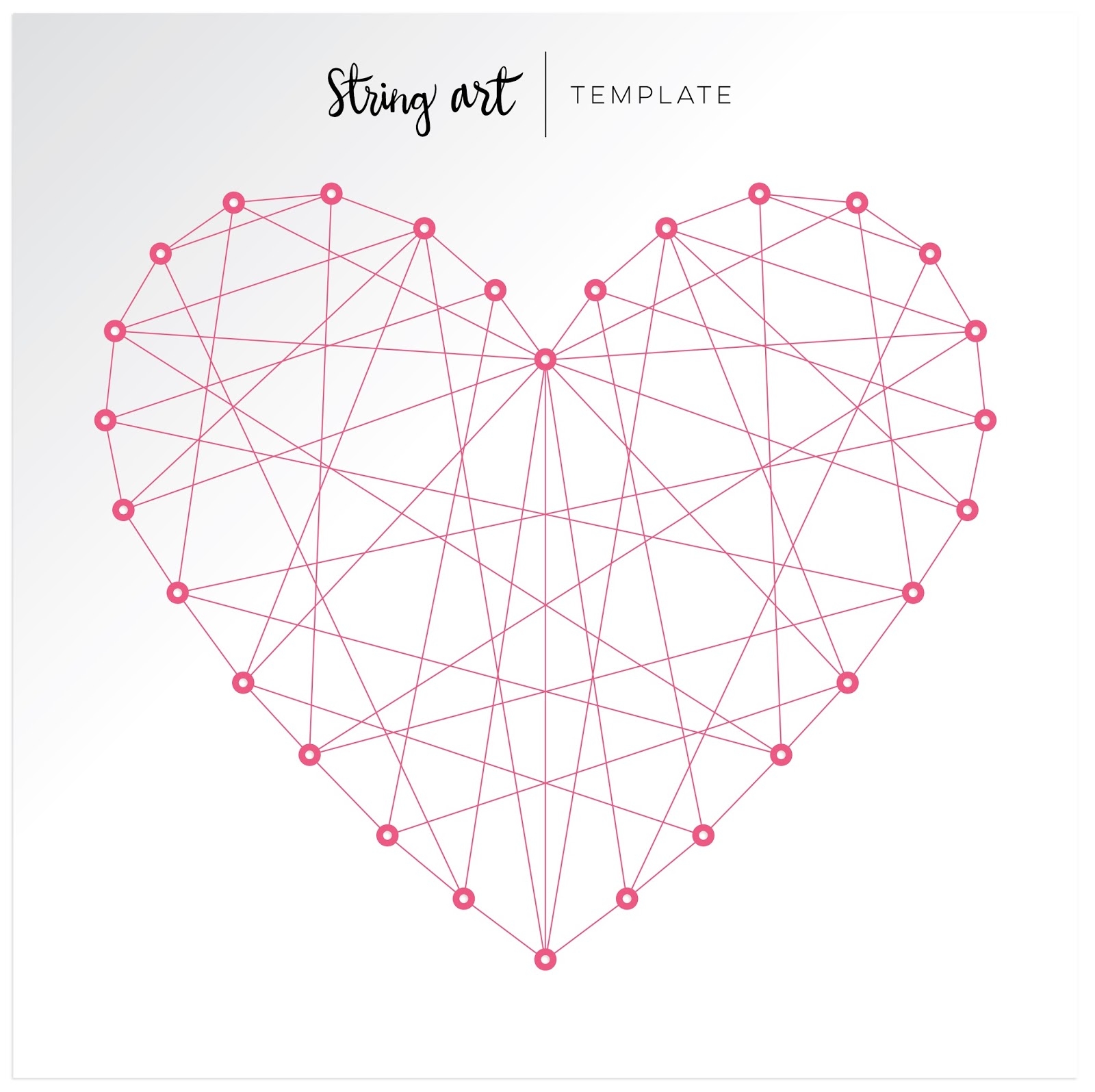 String Art Templates Free Printable