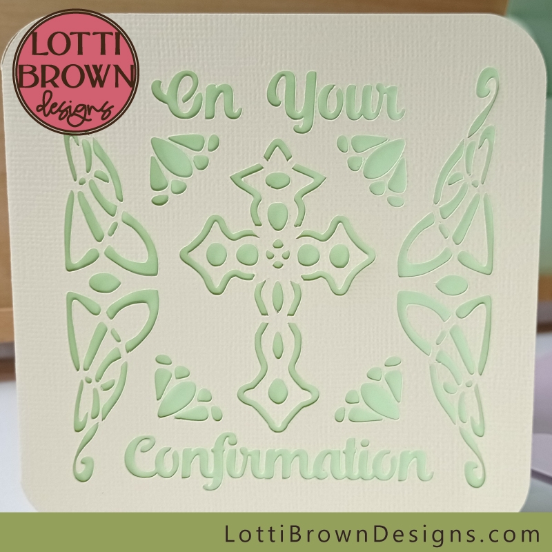 Confirmation Card Template