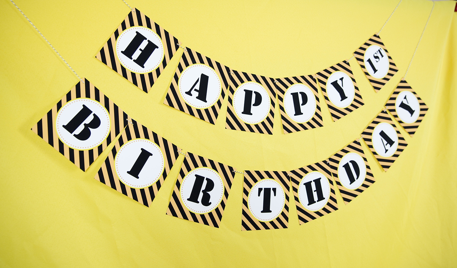 Construction Birthday Banner Free Printable