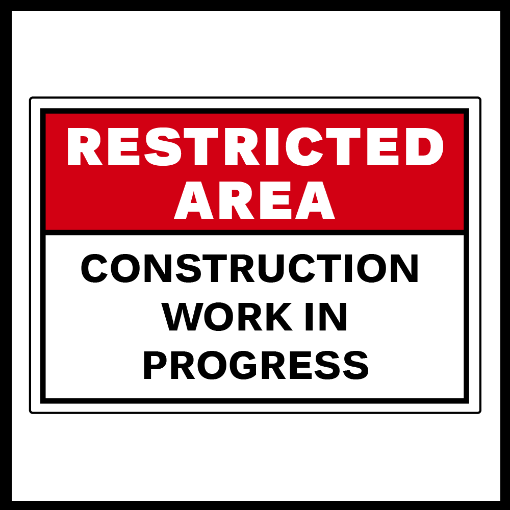 Free Printable Construction Signs