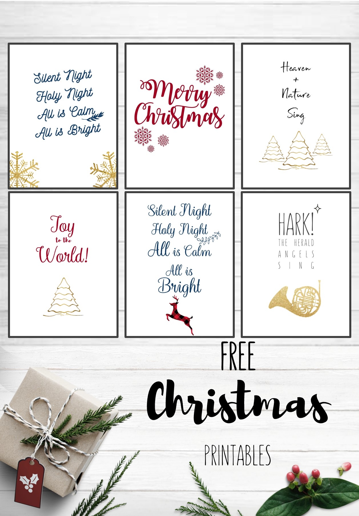 Cozy Festive Christmas Printables Peaches Prayer