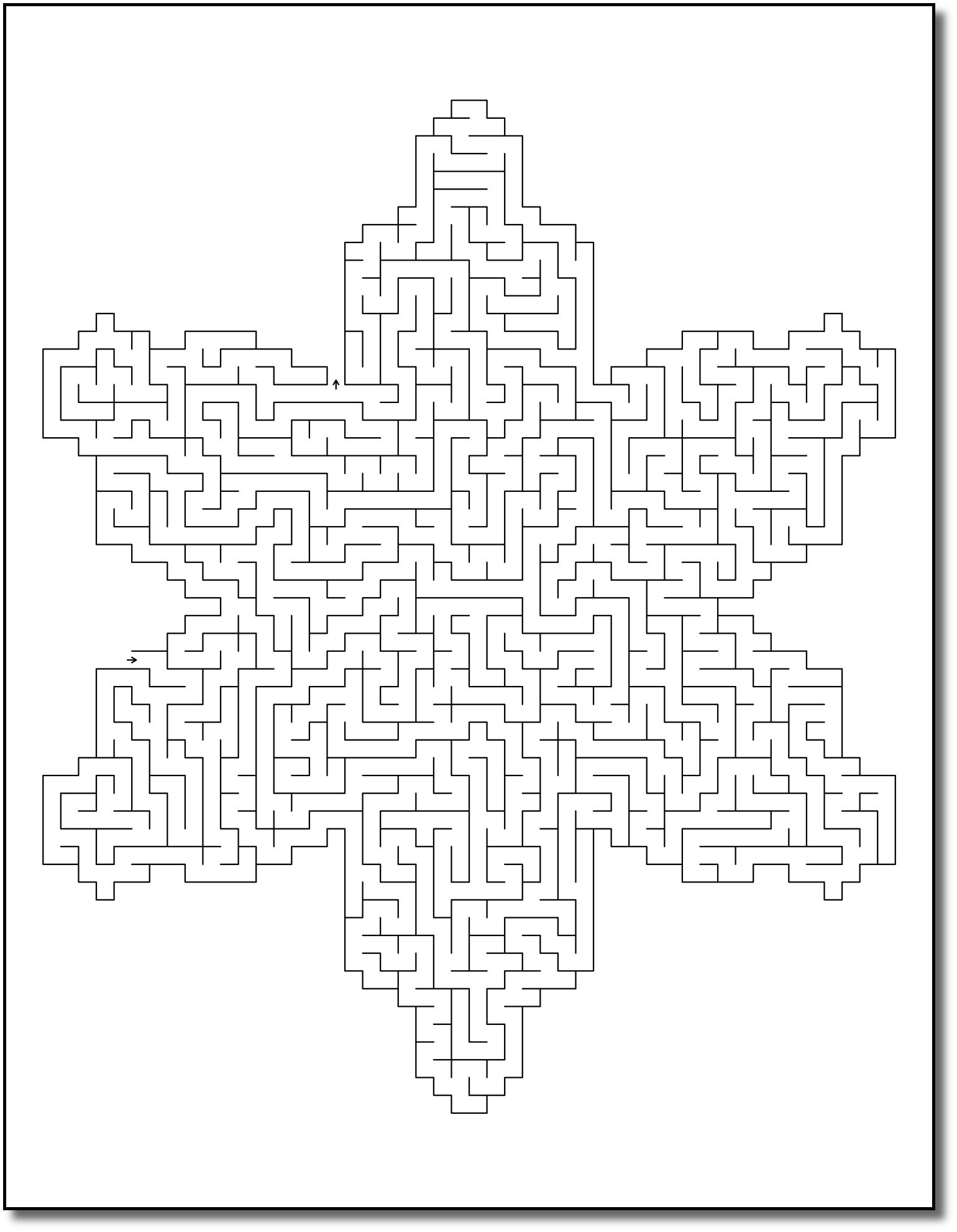 Crazy Mazes Snowflakes Edition Volume 1 Zen PLR