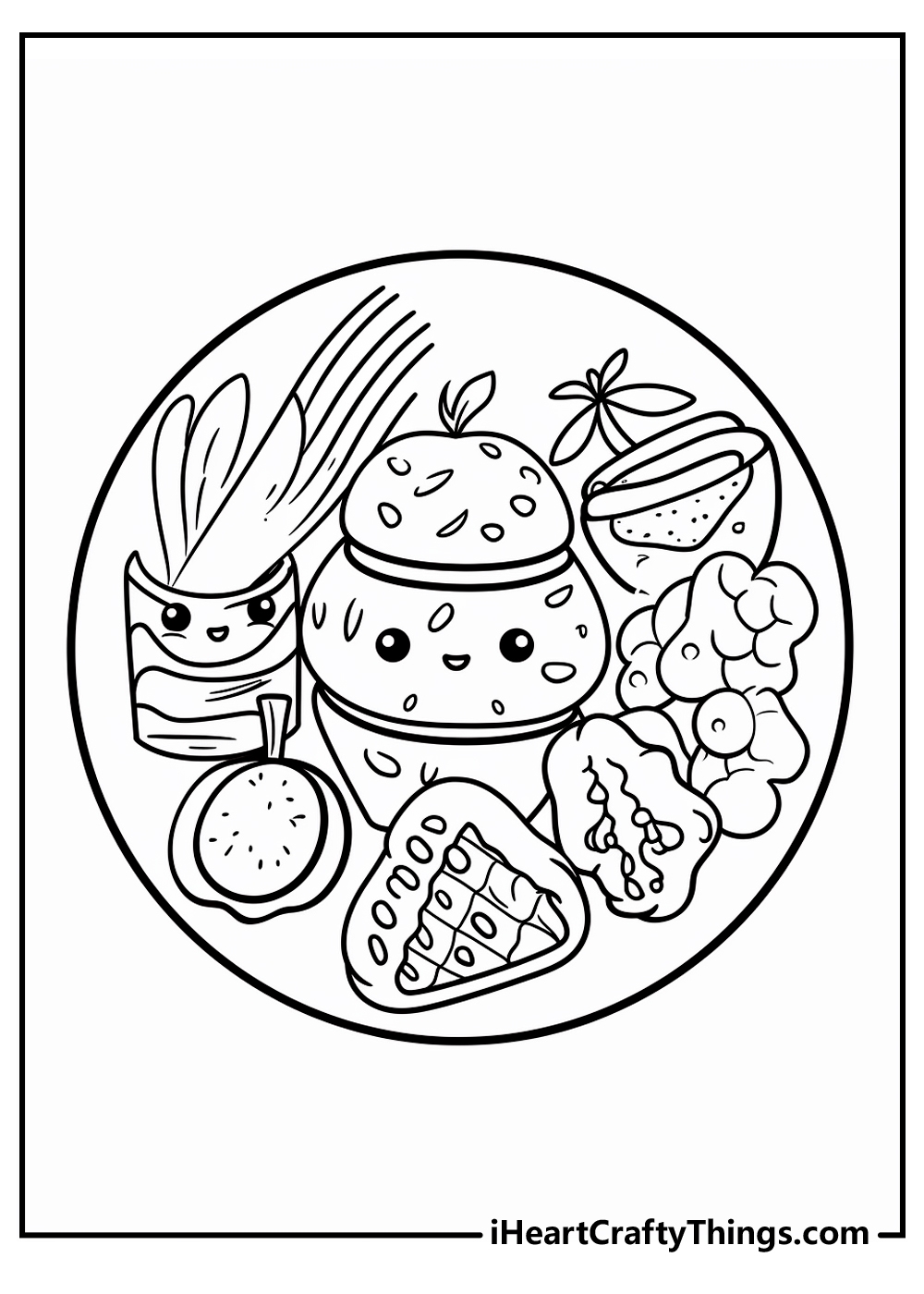 Free Cute Food Printables