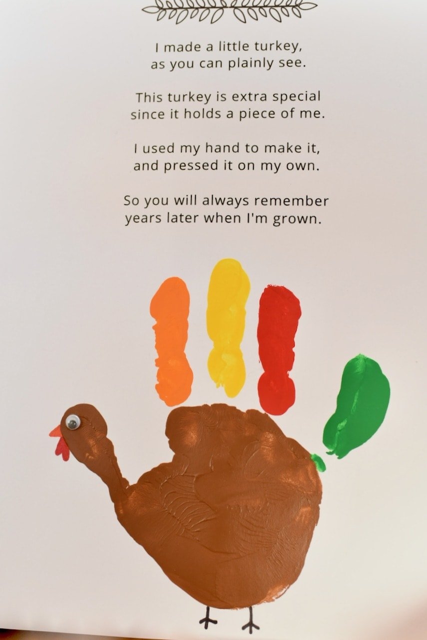 Free Printable Thanksgiving Poems