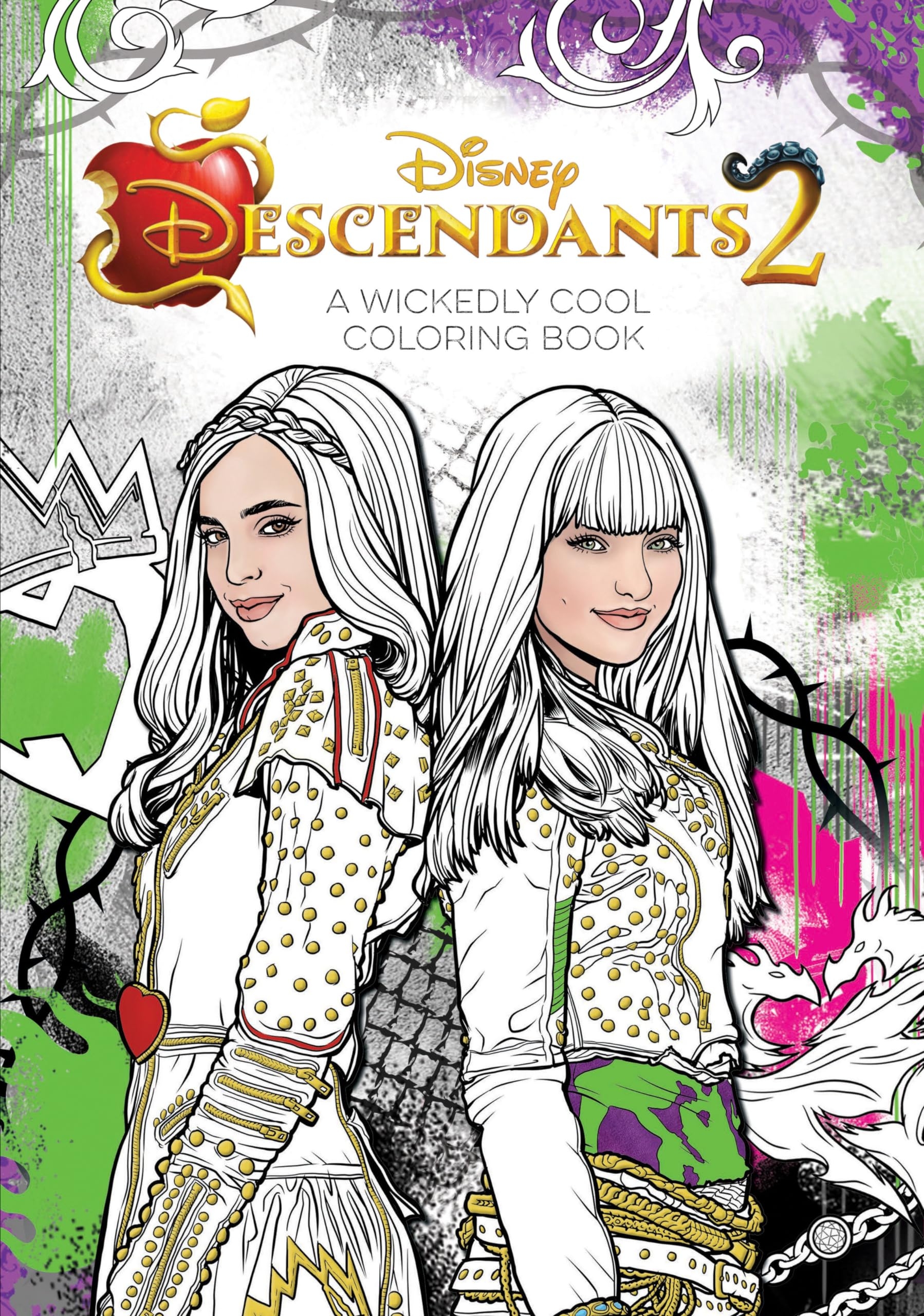 Descendants 2 A Wickedly Cool Coloring Book Art Of Coloring Disney Books 9781368014397 Amazon Books