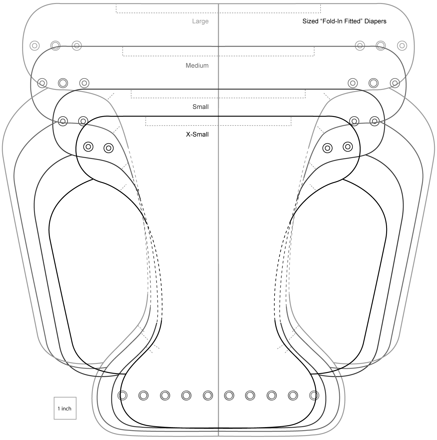 Diaper Pattern 10 Free PDF Printables Printablee