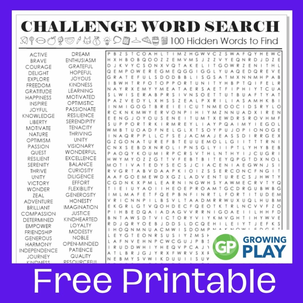 Word Find Generator Free Printable