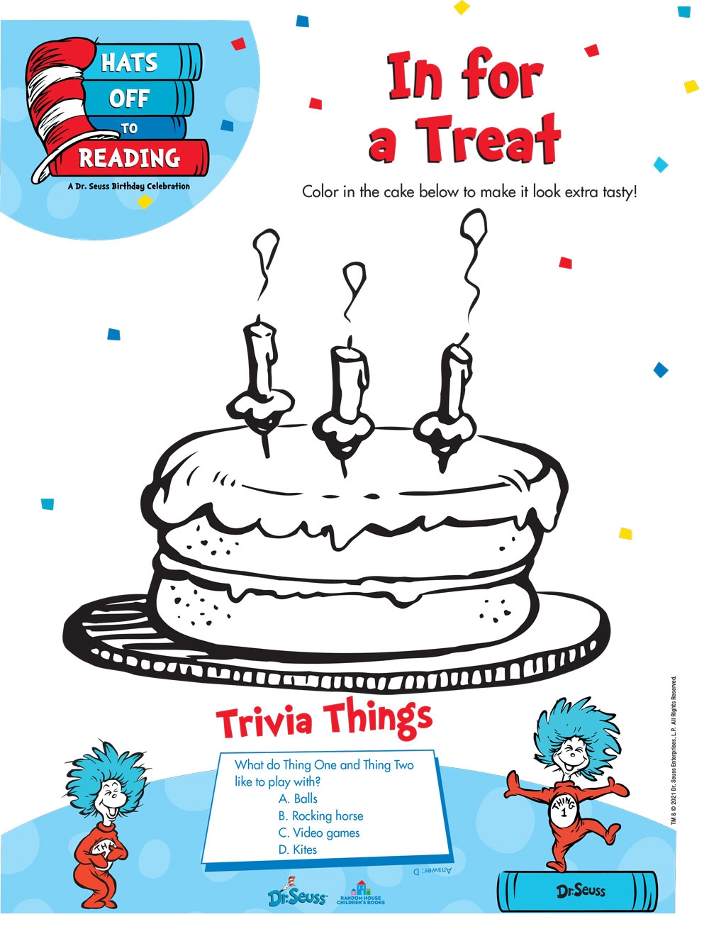 Dr Seuss Printables And Activities Brightly