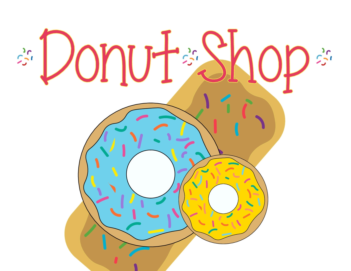 Dramatic Play Donut Shop Printables Mandy s Party Printables