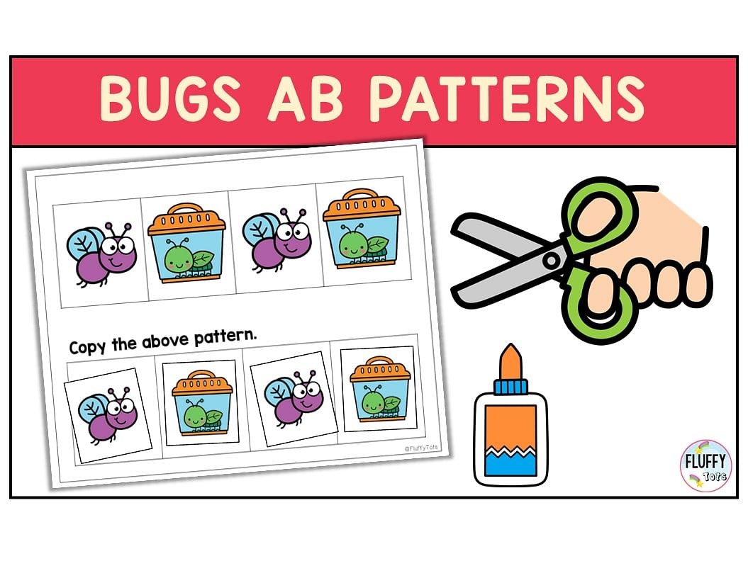 Free Printable Preschool Bug Worksheets
