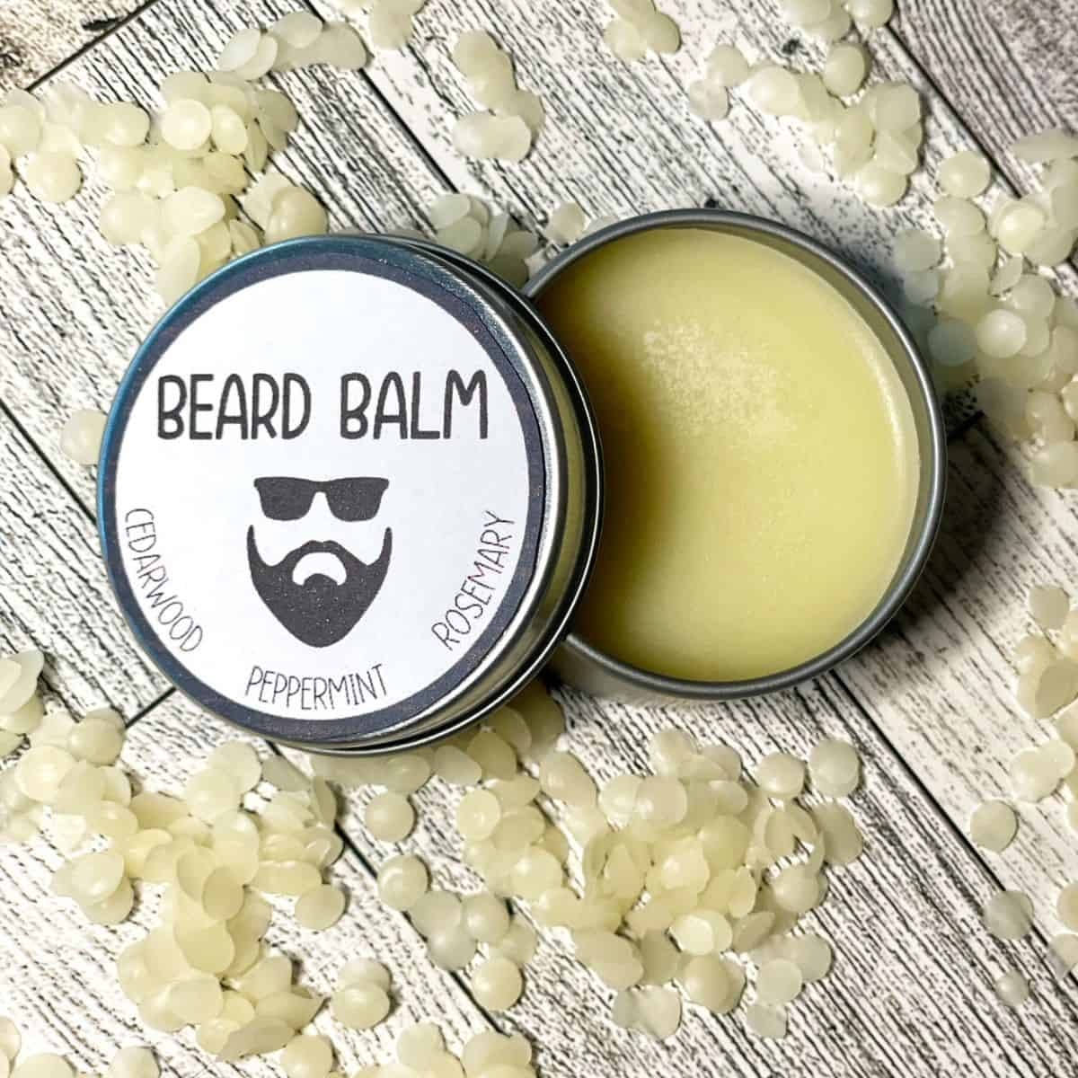 Free Printable Beard Balm Labels