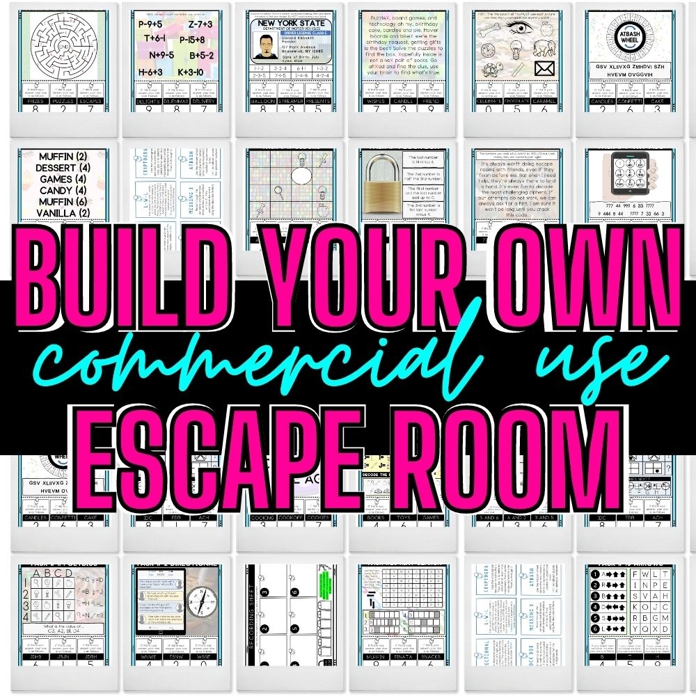 Escape Room Free Printable