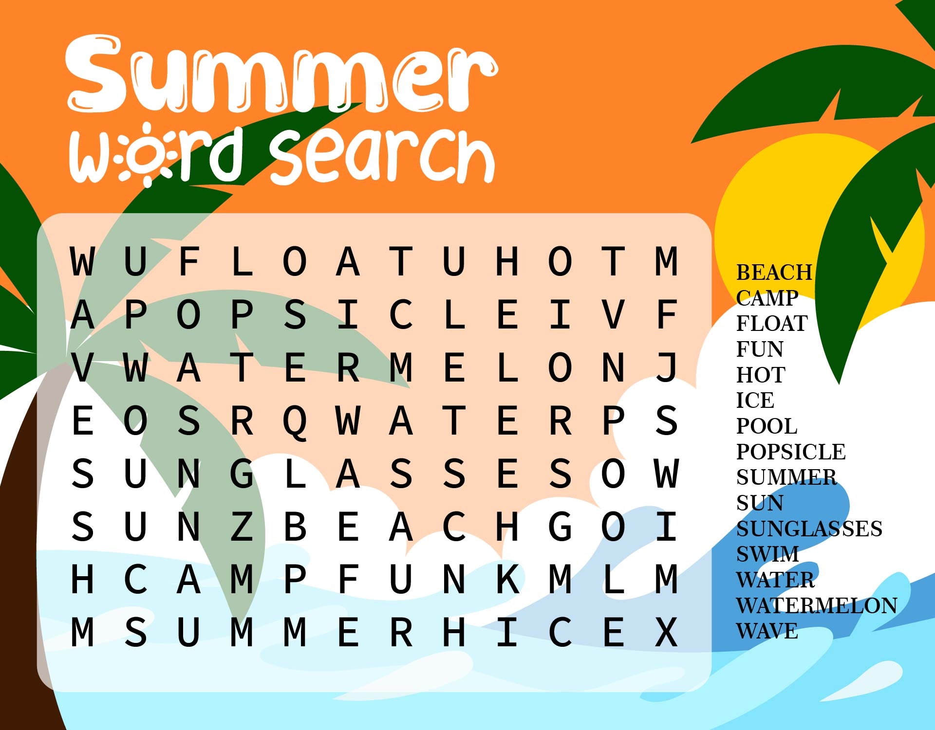 Free Wordsearch For Elderly Printable