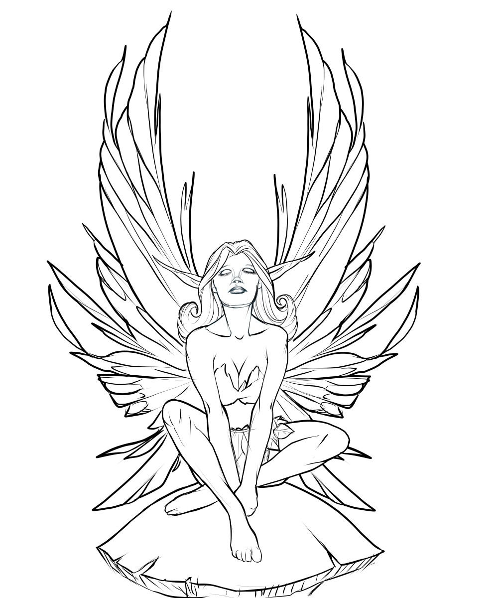 Fantasy Art Coloring Pages 12 Free Printable Coloring Pages For Kids Teens And Adults HubPages