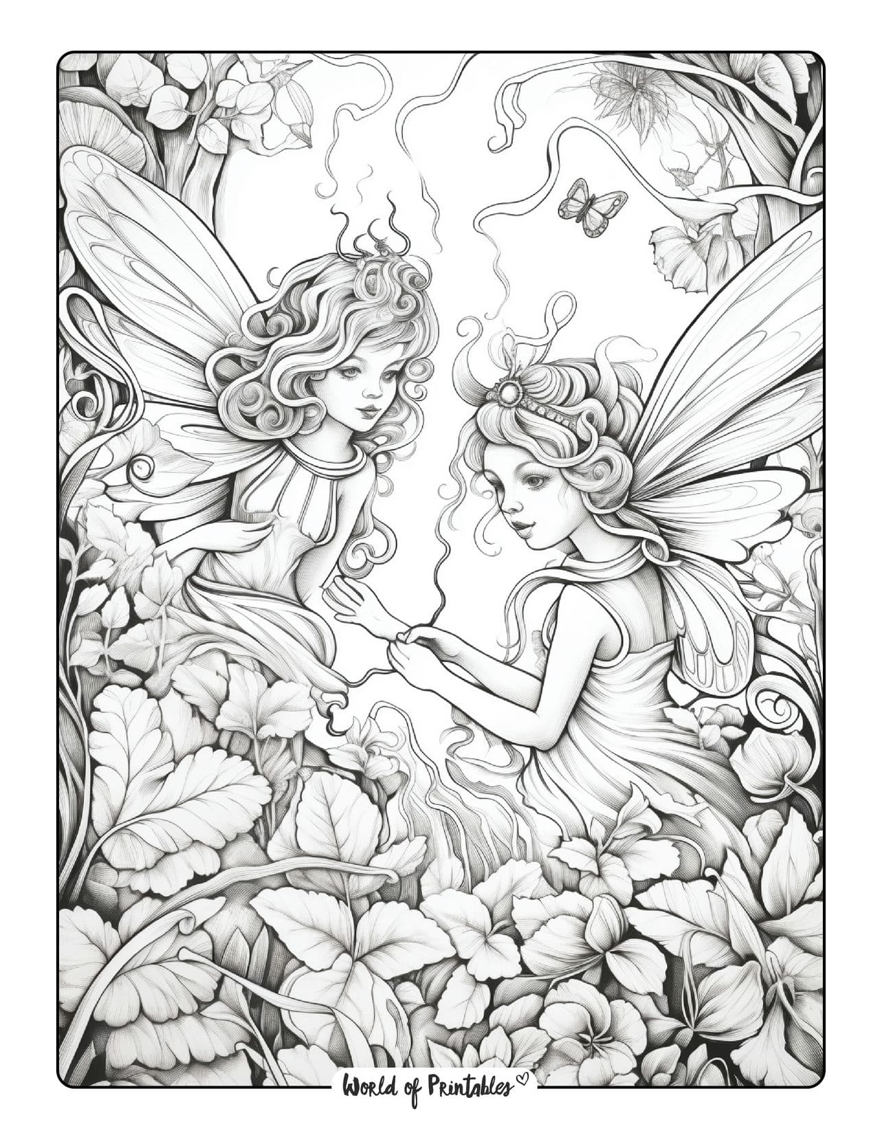 Fantasy Coloring Pages World Of Printables