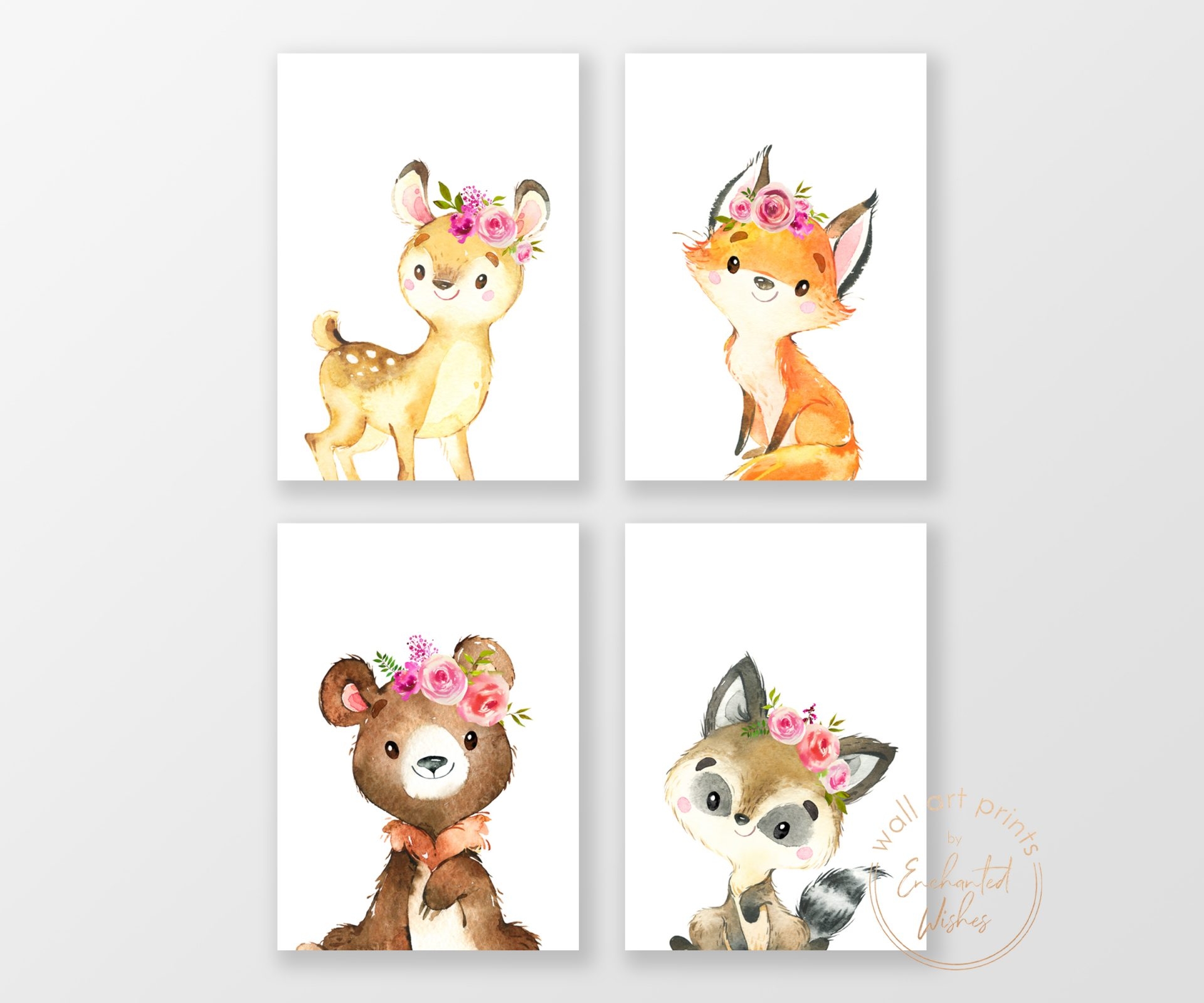 Free Floral Nursery Printables