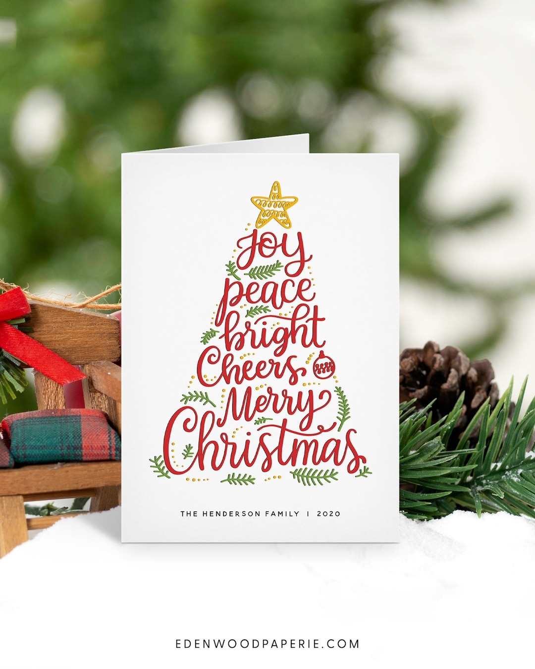 Christmas Card Maker Free Printable