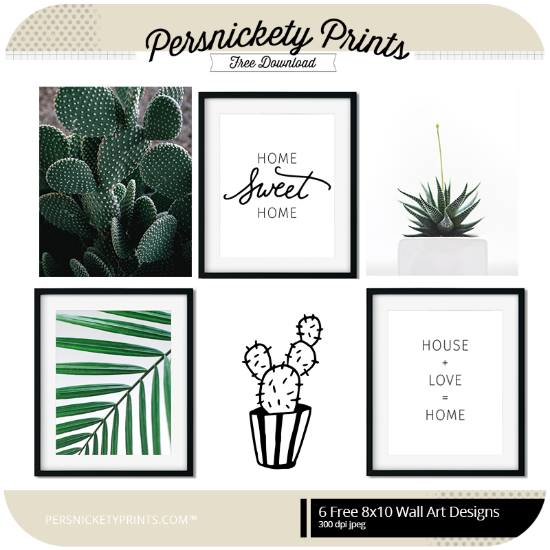 Free 8x10 Printable Wall Art Persnickety Prints