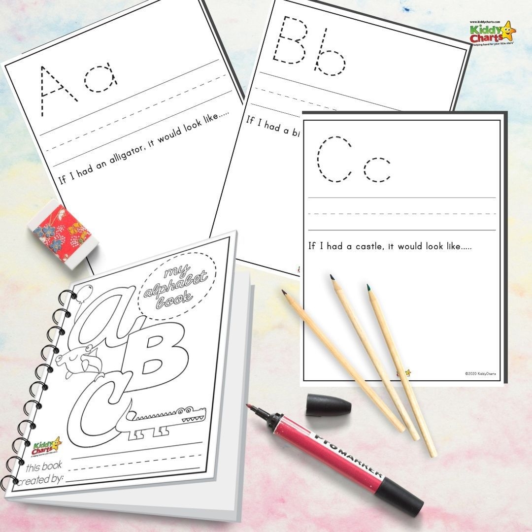 Free Alphabet Book Is The Perfect Printable Kiddycharts