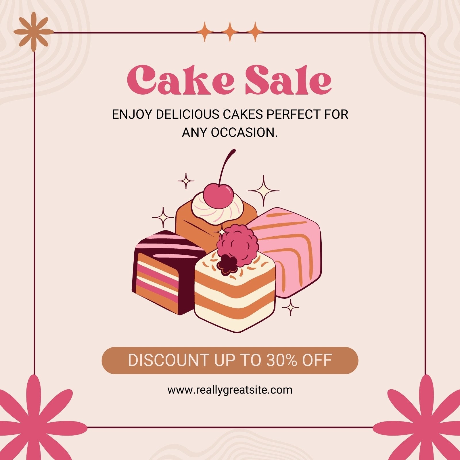 Free And Customizable Bake Sale Templates