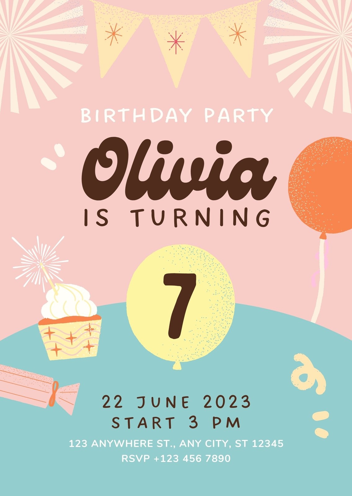 Free And Printable Birthday Invitation Templates Canva
