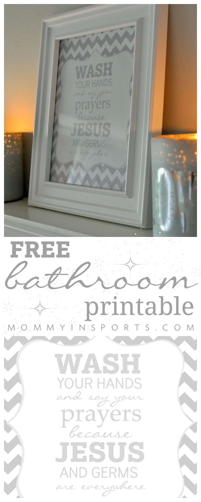 Free Bathroom Printable