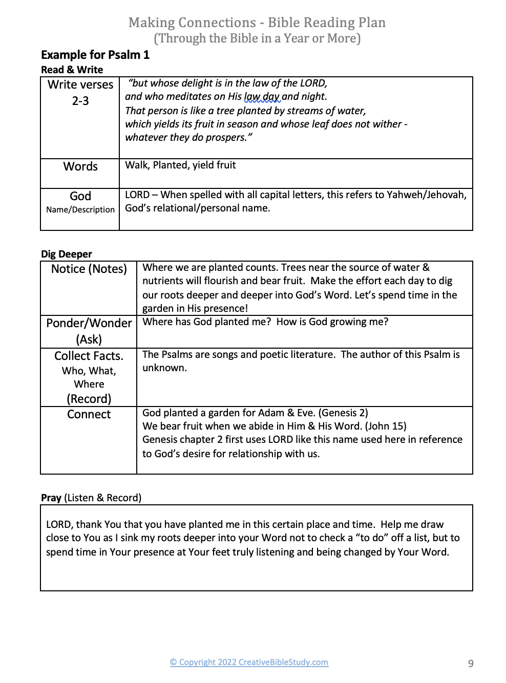 Free Printable Adult Bible Studies